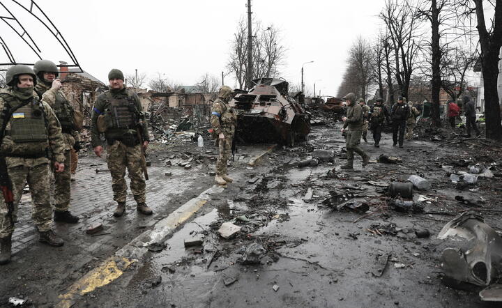 Wojna na Ukrainie / autor: PAP/EPA/ATEF SAFADI