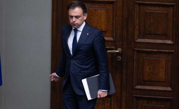 Minister finansów Andrzej Domański wygłasza szokujące stwierdzenia, że „naprawa finansów publicznych to podwyżki podatków” / autor: Fratria / Andrzej Wiktor