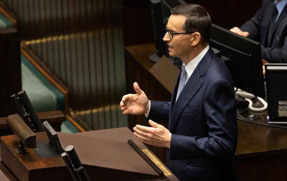 Premier Mateusz Morawiecki / autor: Fratria