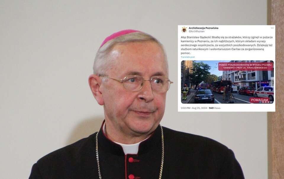 Abp Stanisław Gądecki / autor: Fratria