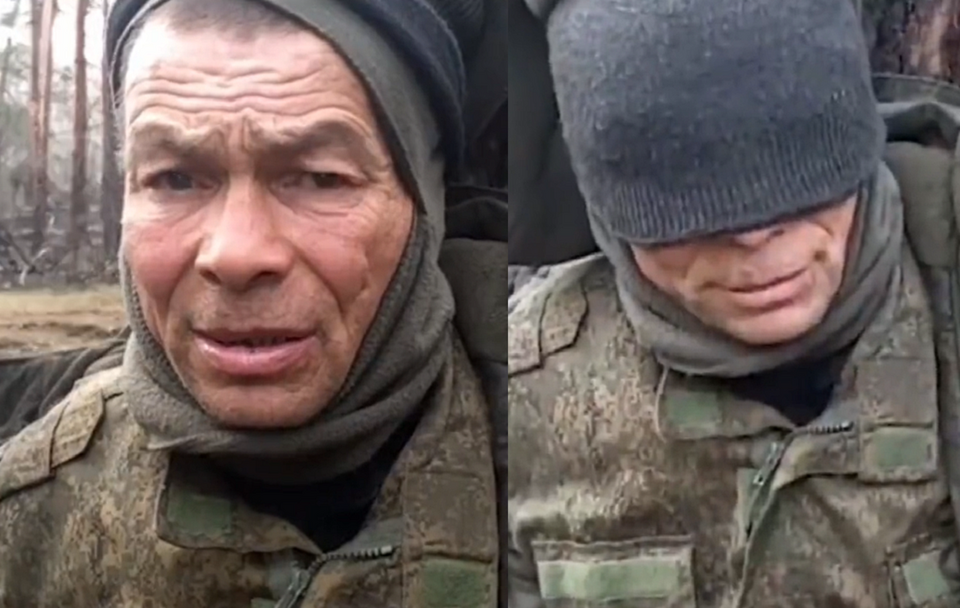 Rosyjski żołnierz pojmany przez ukraińskich wojskowych / autor: Twitter/dimailnitsky