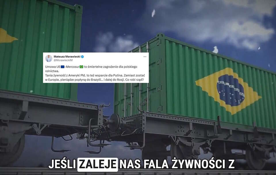 kadr ze spotu i wpis Mateusza Morawieckiego / autor: X/Mateusz Morawiecki