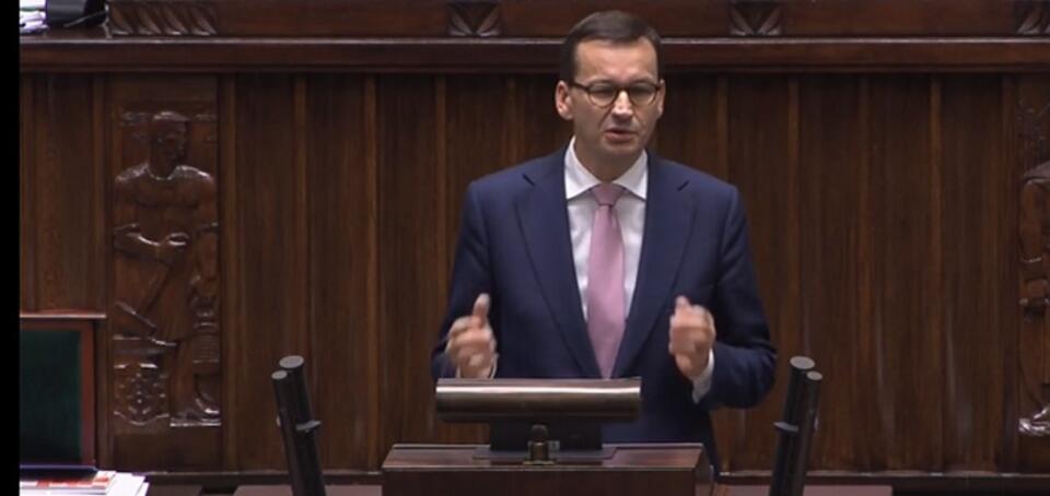 Premier Mateusz Morawiecki / autor: sejm.gov.pl