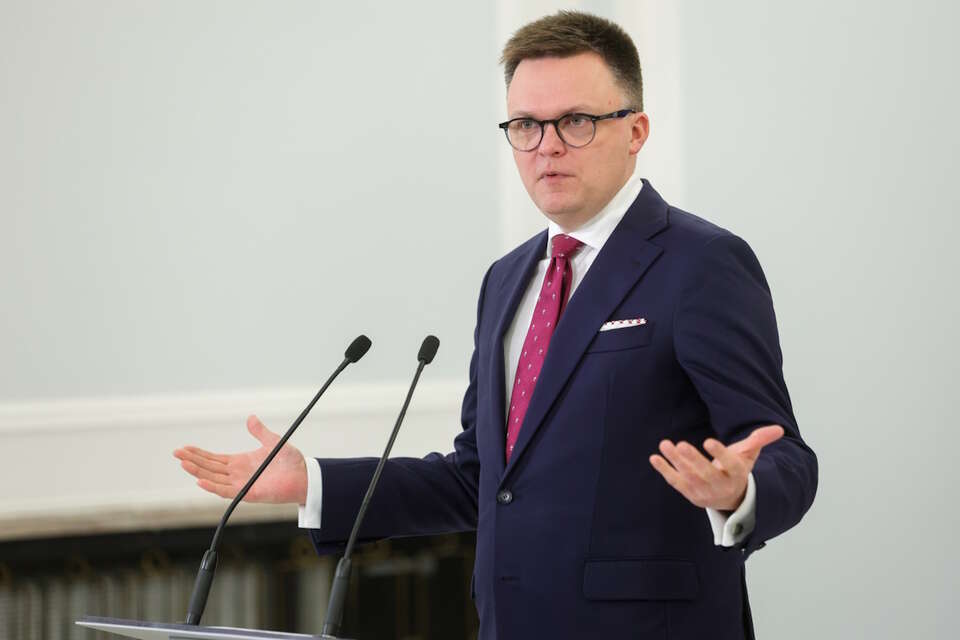 marszałek Sejmu Szymon Hołownia / autor: PAP/Rafał Guz