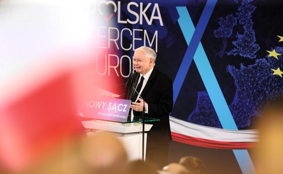 Jarosław Kaczyński / autor: PAP/Grzegorz Momot