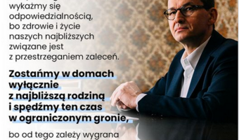 Premier: dajmy sobie nawzajem najlepsze prezenty - odpowiedzialność i solidarność