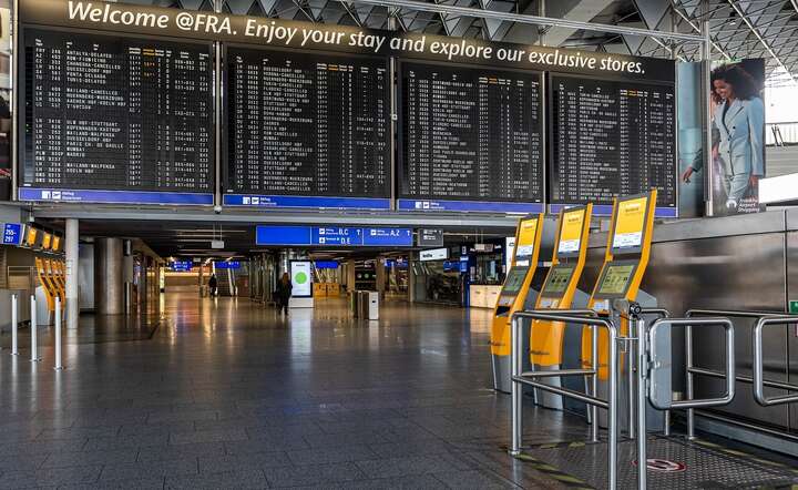 Hol lotniska we Frankfurcie nad Menem / autor: Pixabay