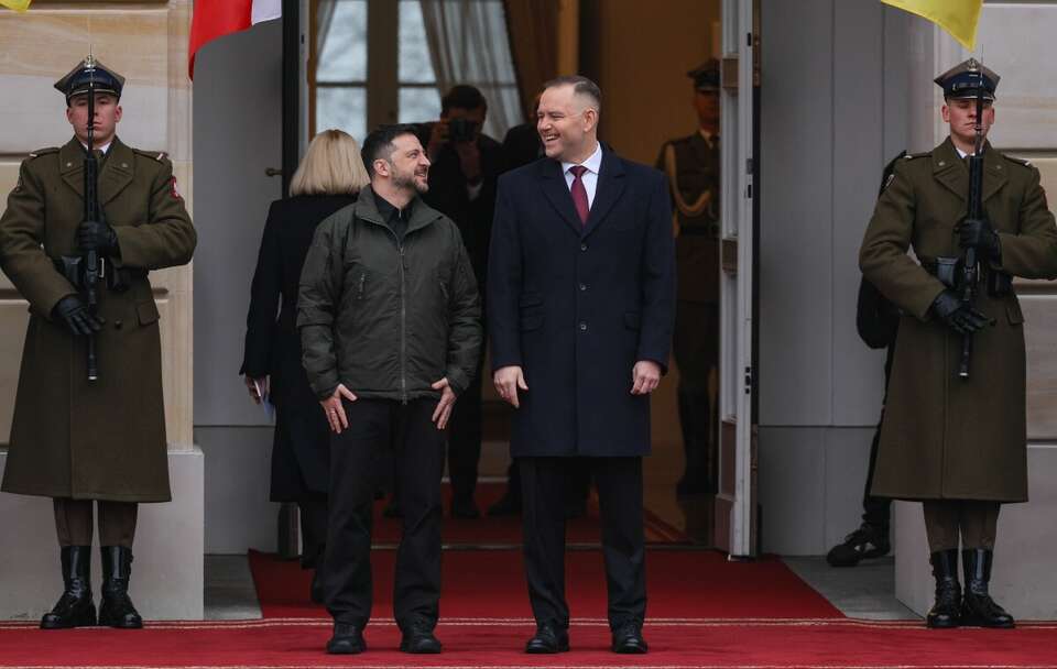 Prezydent Nawrocki oficjalnie powitał Wołodmyra Zełenskiego!