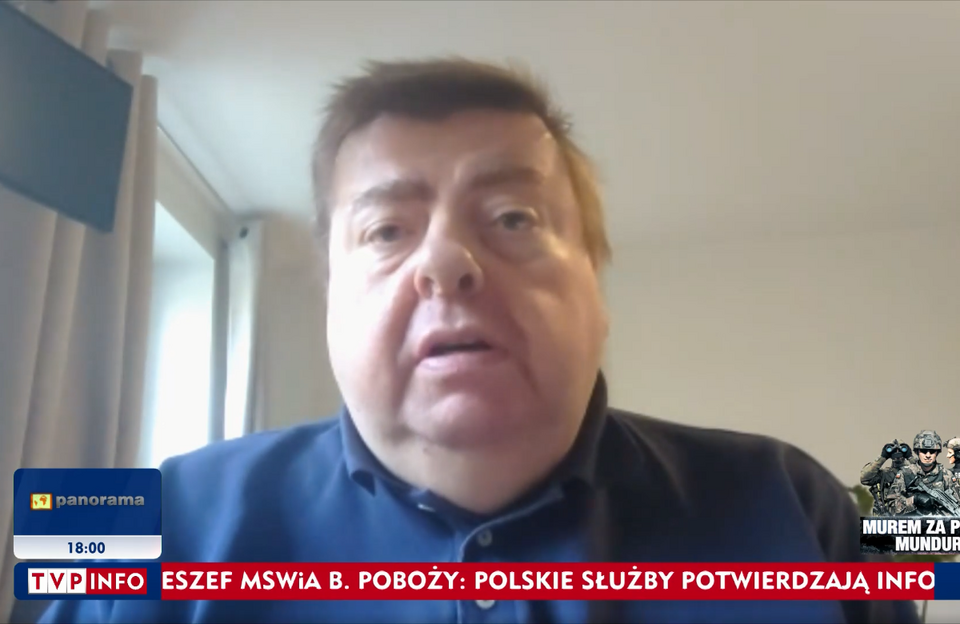 Piotr Semka  / autor: screenshot TVP Info