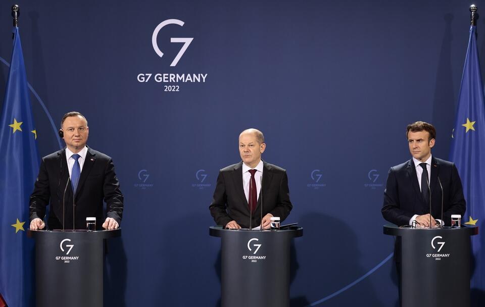 Szczyt Trójkąta Weimarskiego / autor: PAP/EPA