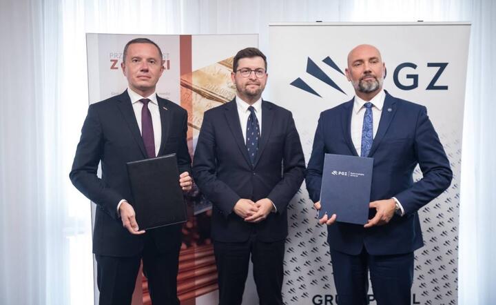 KGHM podpisała umowę o współpracy ze spółkami PGZ / autor: Mat. pras. 