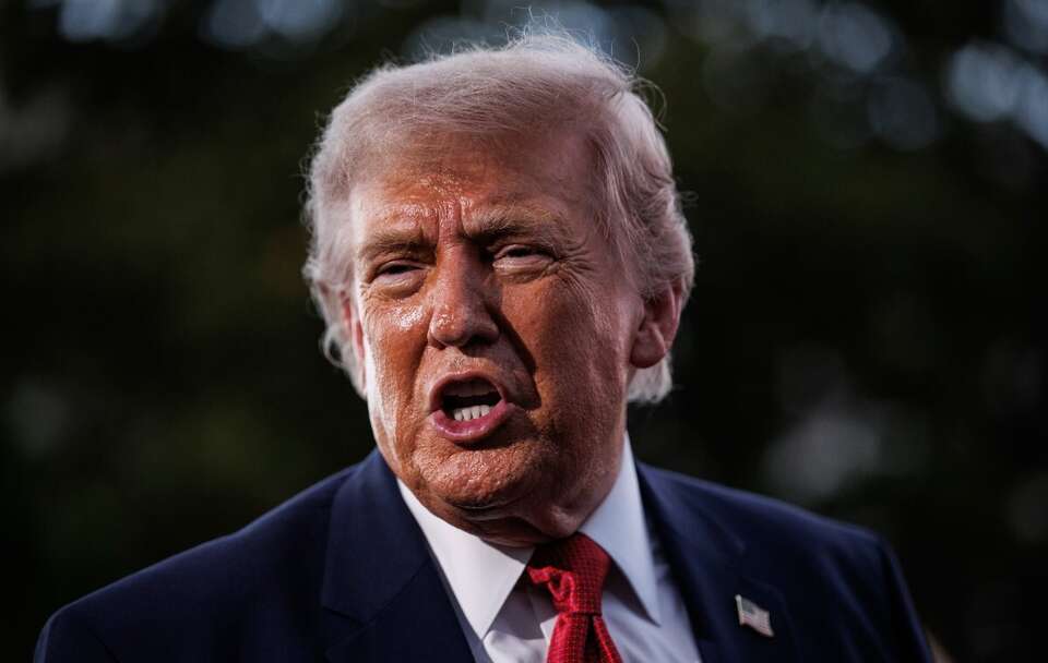 Donald Trump / autor: PAP/EPA/SAMUEL CORUM / POOL