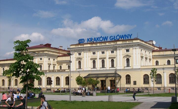 Budynek Dworca Głównego PKP w Krakowie, fot. pl. wikipedia 