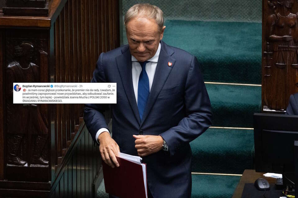 Donald Tusk / autor: Fratria/X-Bogdan Rymanowski, screen
