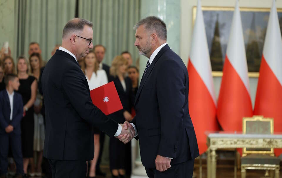 Andrzej Duda, Waldemar Żurek / autor: PAP/Paweł Supernak