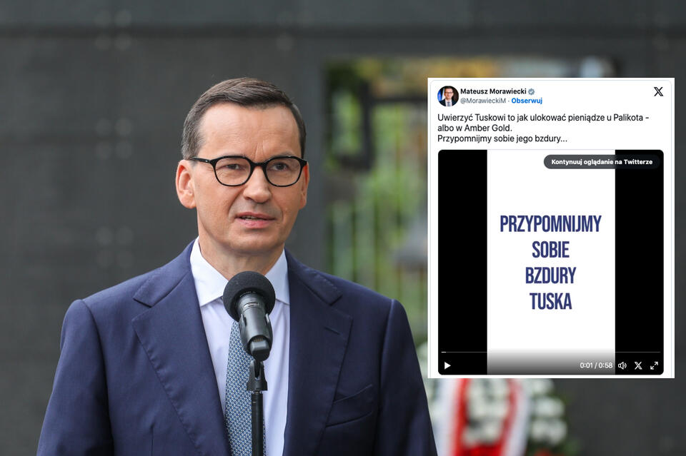 Premier Mateusz Morawiecki / autor: PAP/Paweł Supernak/Twitter