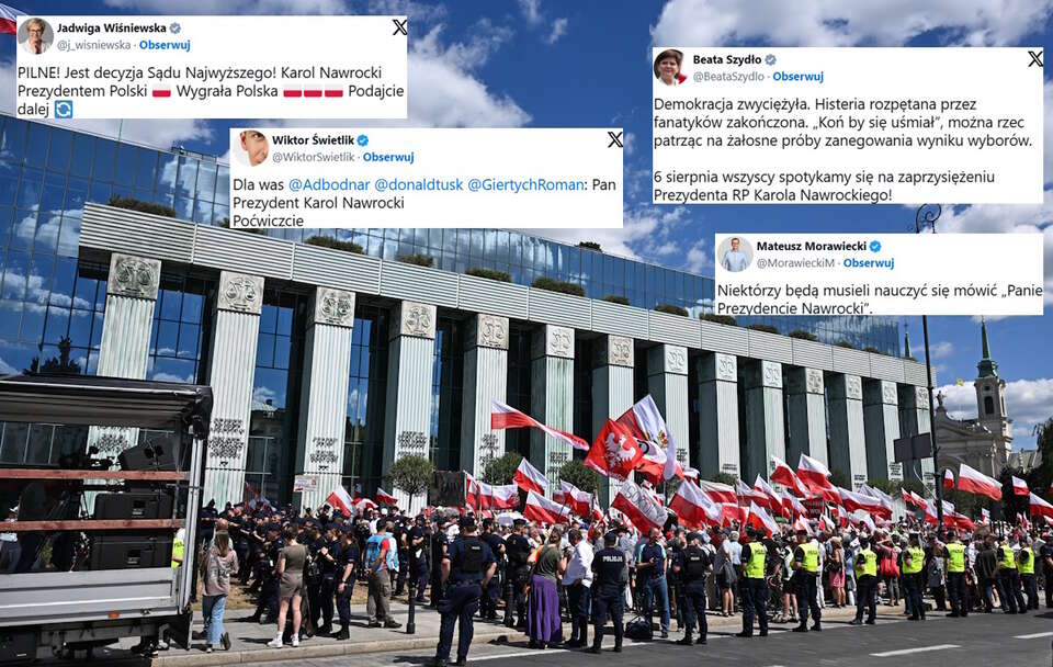 Sąd Najwyższy / autor: PAP/Radek Pietruszka/X