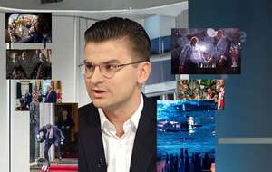 Mikołaj Bujak w studiu Telewizji wPolsce24 / autor: wPolsce24/Mikołaj Bujak/KPRP