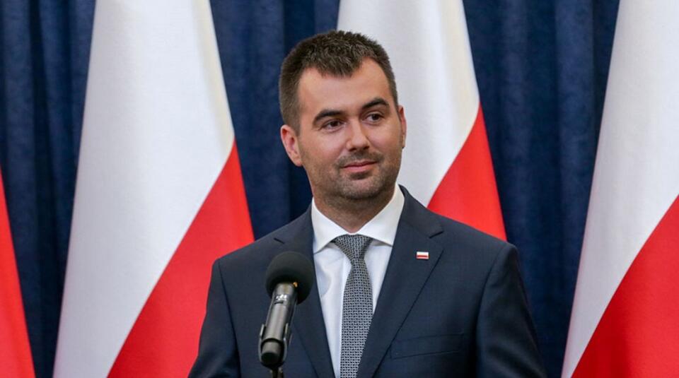 Minister Błażej Spychalski, rzecznik prezydenta / autor: Igor Smirnow/KPRP
