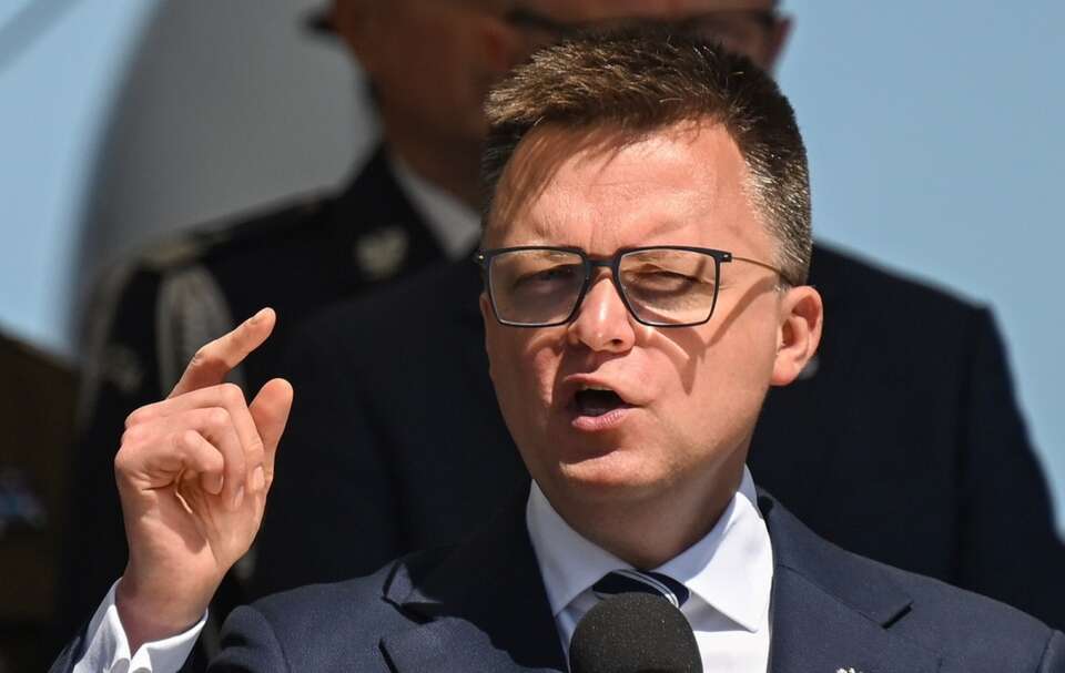 Marszałek Sejmu Szymon Hołownia / autor: PAP/Adam Warżawa