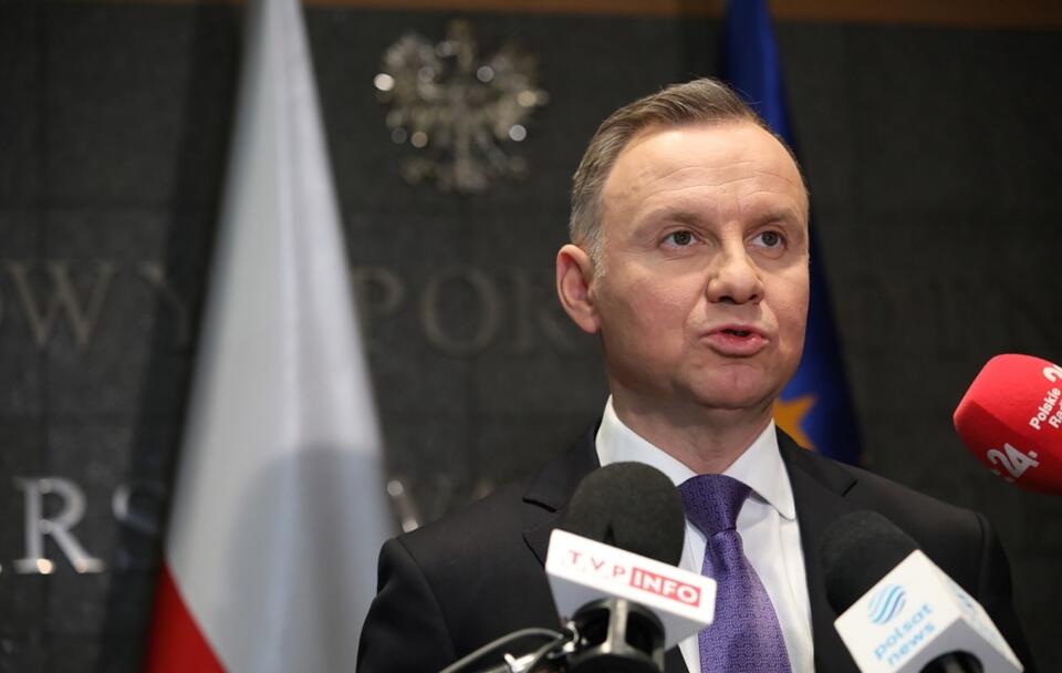 Prezydent Andrzej Duda  / autor: PAP/Leszek Szymański
