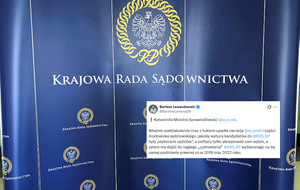 Krajowa Rada Sądownictwa / autor: Fratria/X