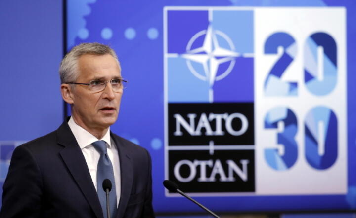 Sekretarz generalny NATO Jens Stoltenberg / autor: EPA/PAP