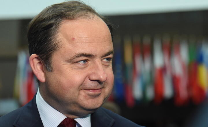 Konrad Szymański, wiceminister spraw zagranicznych, fot. PAP/Radek Pietruszka