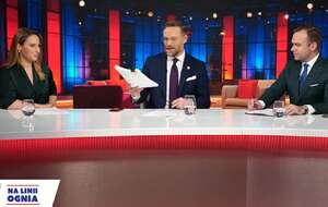 Szef KPRP Zbigniew Bogucki w programie "Na linii ognia" wyjaśniał motywy stojące za ostatnim wetem prezydenta Karola Nawrockiego / autor: Telewizja wPolsce24