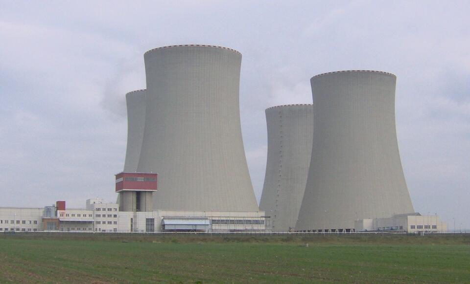 Czeska elektrownia jądrowa Temelín NPP w Temelinie. / autor: Wikipedia/Domena publiczna 