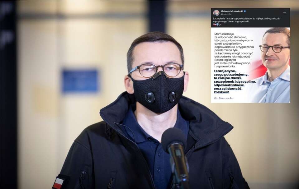 autor: Fratria/ screen FB Mateusz Morawiecki