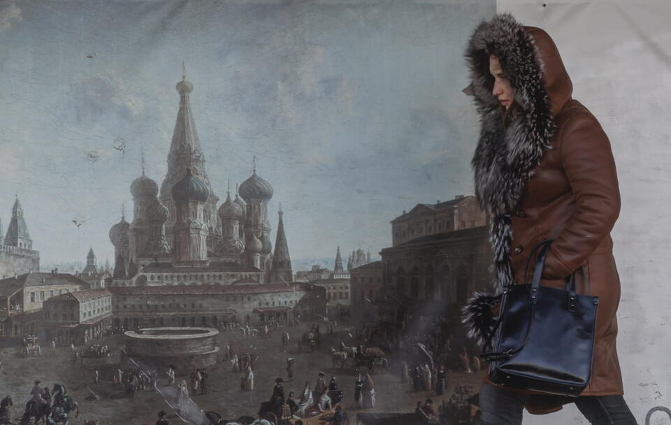 Zima w Moskwie / autor: PAP/EPA/SERGEI ILNITSKY