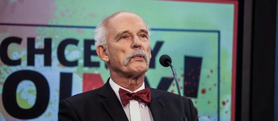 Janusz Korwin-Mikke / autor: fratria