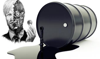 Dwie twarze taniejącej ropy