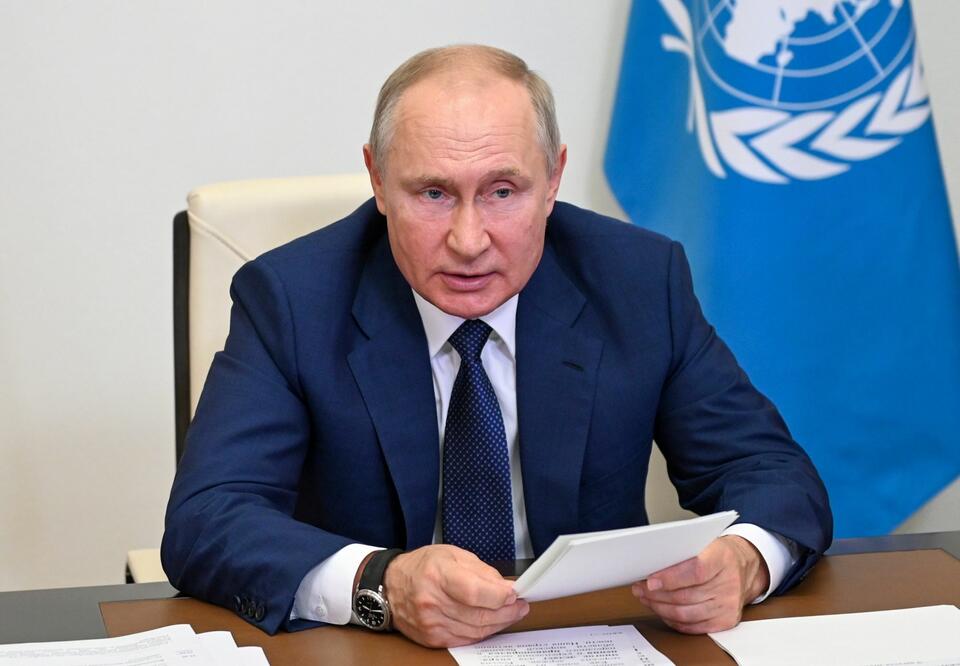 Prezydent Rosji Władimir Putin / autor: PAP/EPA