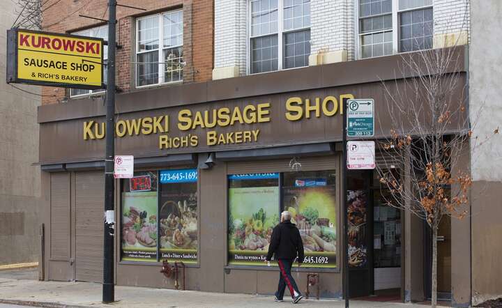 Polski sklep spożywczy w Chicago (USA), w dzielnicy zwanej "Jackowo", przez lata uważanej za centrum amerykańskiej Polonii / autor: Fratria / Andrzej Wiktor
