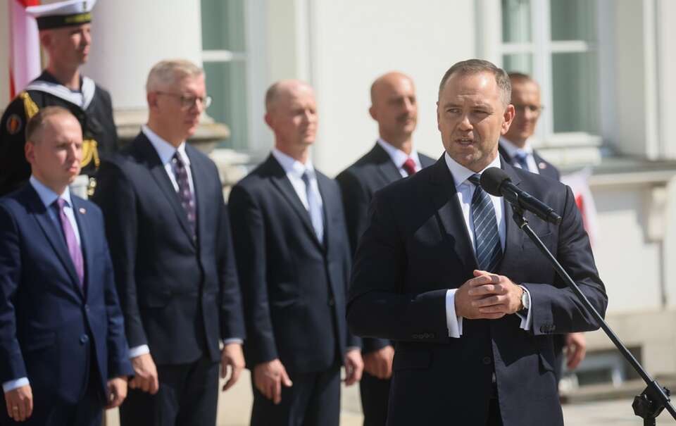 Wręczenie nominacji generalskich / autor: PAP/Leszek Szymański