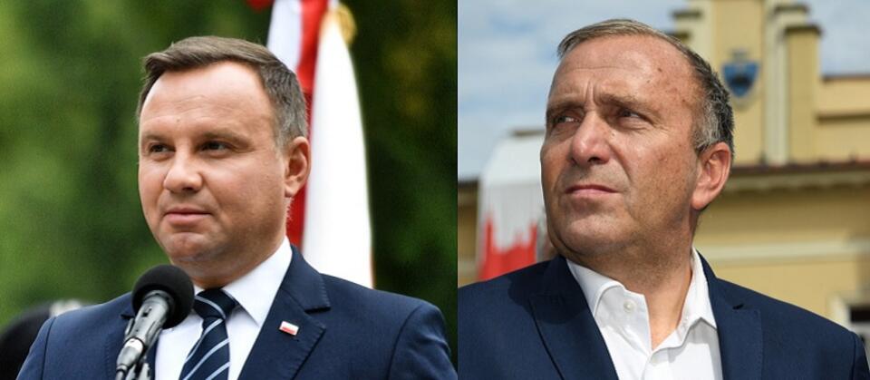 Prezydent Andrzej Duda, Grzegorz Schetyna (PO) / autor: PAP/Jacek Turczyk; PAP/Darek Delmanowicz