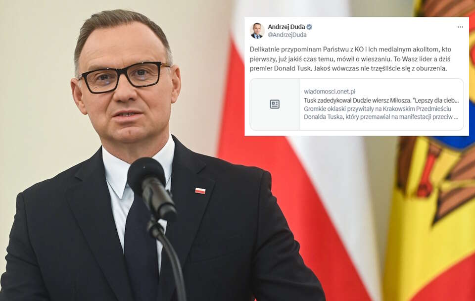 prezydent Andrzej Duda / autor: PAP/Piotr Nowak