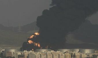 Atak na skład koncernu paliwowego Aramco w arabskim Dżudda