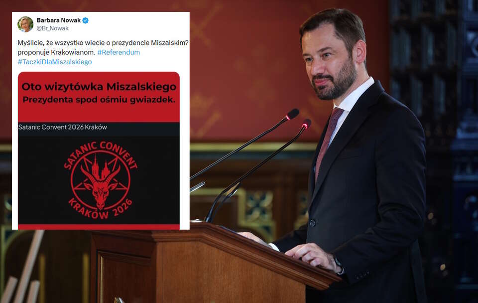 Prezydent Krakowa Aleksander Miszalski. / autor: PAP/Łukasz Gągulski/X