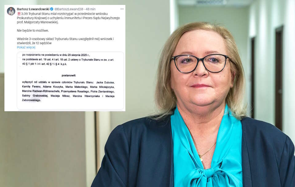 I prezes SN sędzia prof. Małgorzata Manowska / autor: Fratria