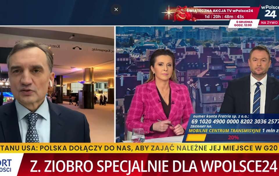 autor: screenshot Telewizja wPolsce24