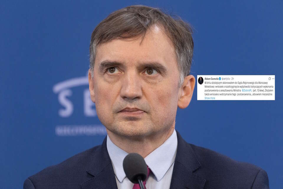 Areszt i ENA dla Ziobry? Obrona skierowała do sądu wnioski