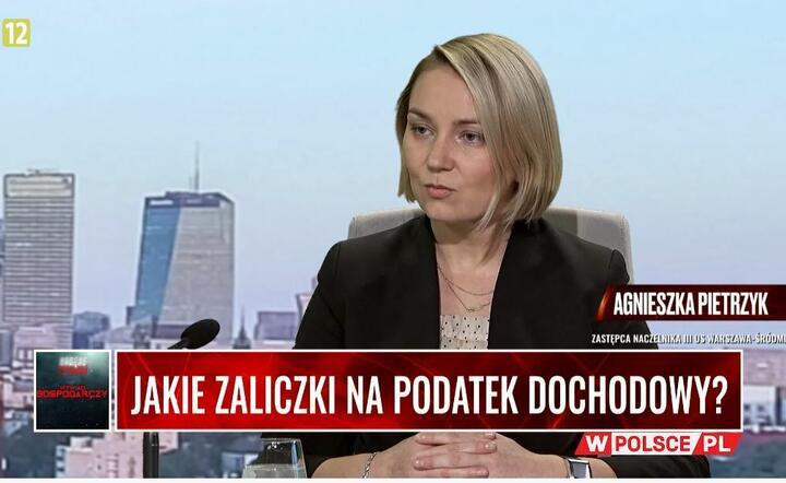 Agnieszka Pietrzyk w telewizji wPolsce.pl / autor: Materiały prasowe