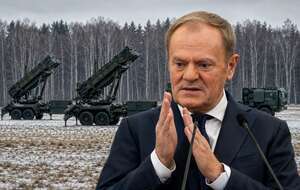 Donald Tusk i Patrioty / autor: Fratria 