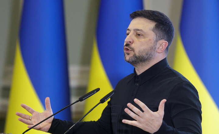 Prezydent Ukrainy Wołodymyr Zełenski / autor: PAP