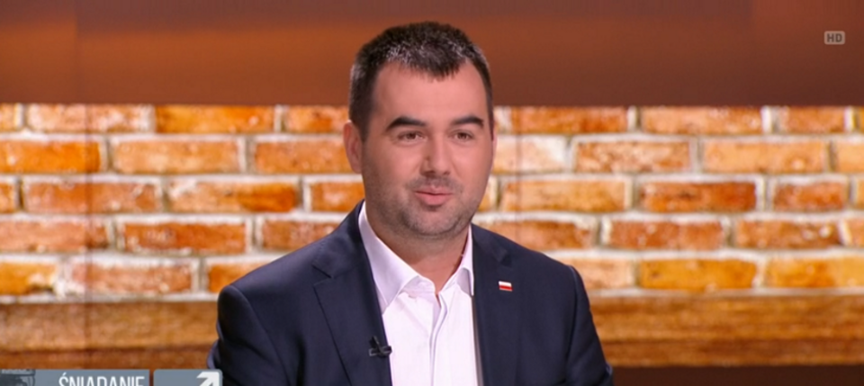 Błażej Spychalski  / autor: screen Polsat News