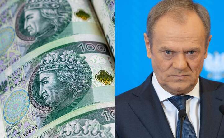 Gdy Donald Tusk zapowiada obniżanie podatków, zawsze trzeba się trzymać za portfel / autor: Fratria / AS + AW