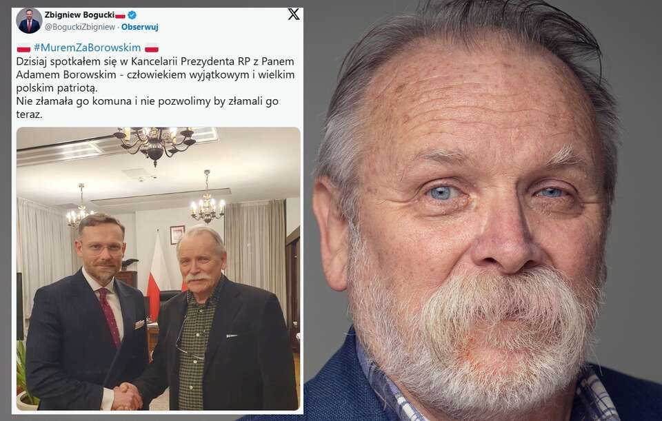 Bogucki w obronie Borowskiego. „Nie złamała go komuna"